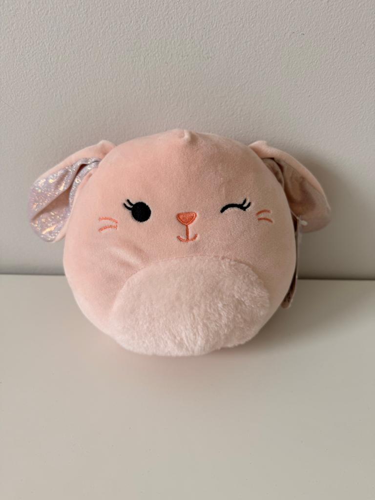 Squishmallow Satine Konijn Roze Knuffel, Overige karakters, Konijn, Ophalen of Verzenden, Middelgroot (20 tot 80 cm)