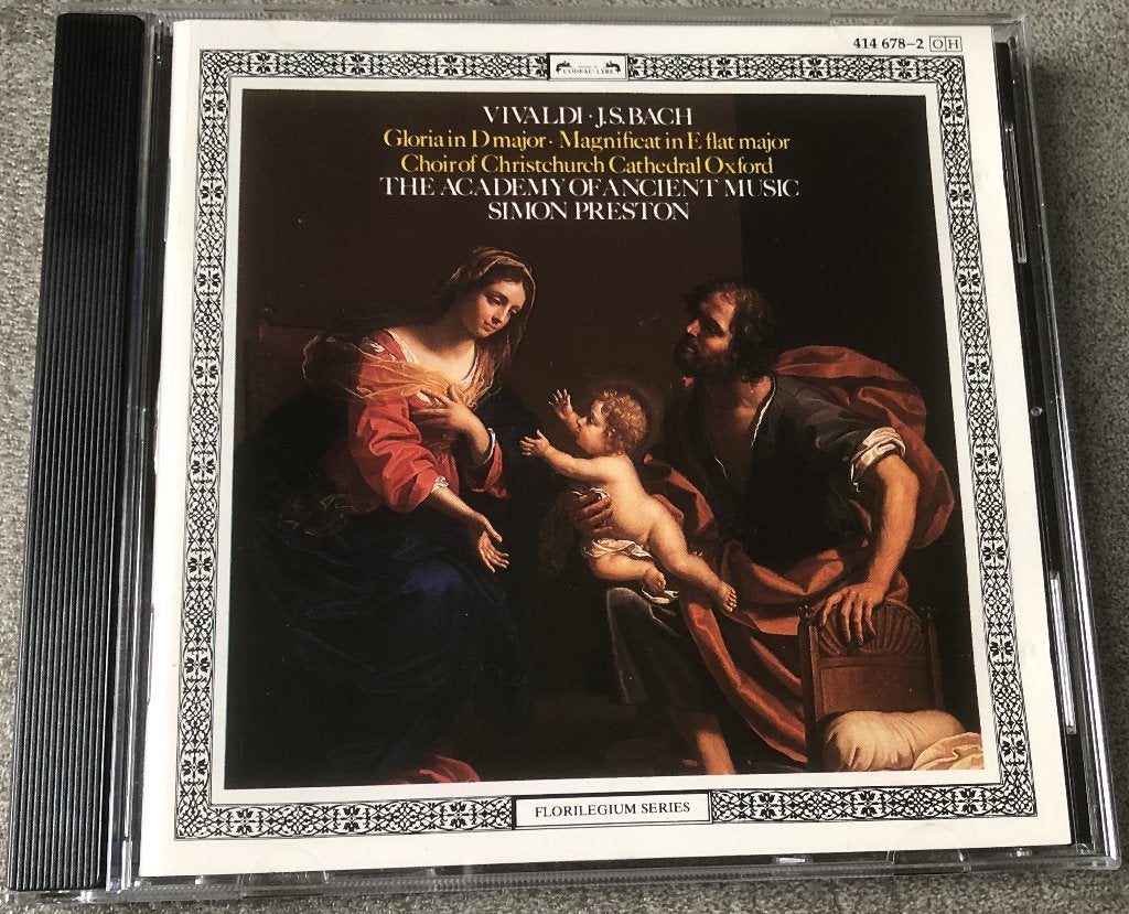 VIVALDI -BACH - GLORIA/MAGNIFICAT - SIMON PRESTON, Overige typen, Ophalen of Verzenden, Barok, Vivaldi