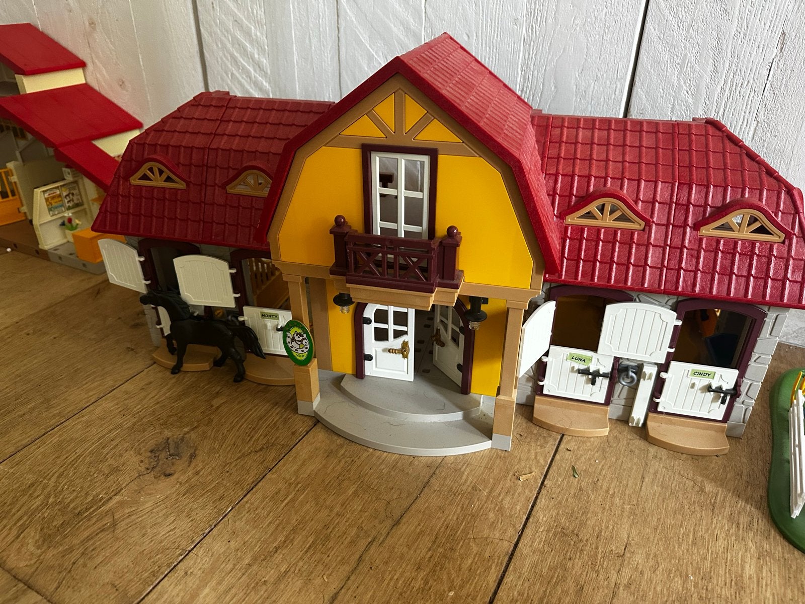 Heel veel paarden playmobil, Ophalen, Gebruikt, Gebouw, Complete set