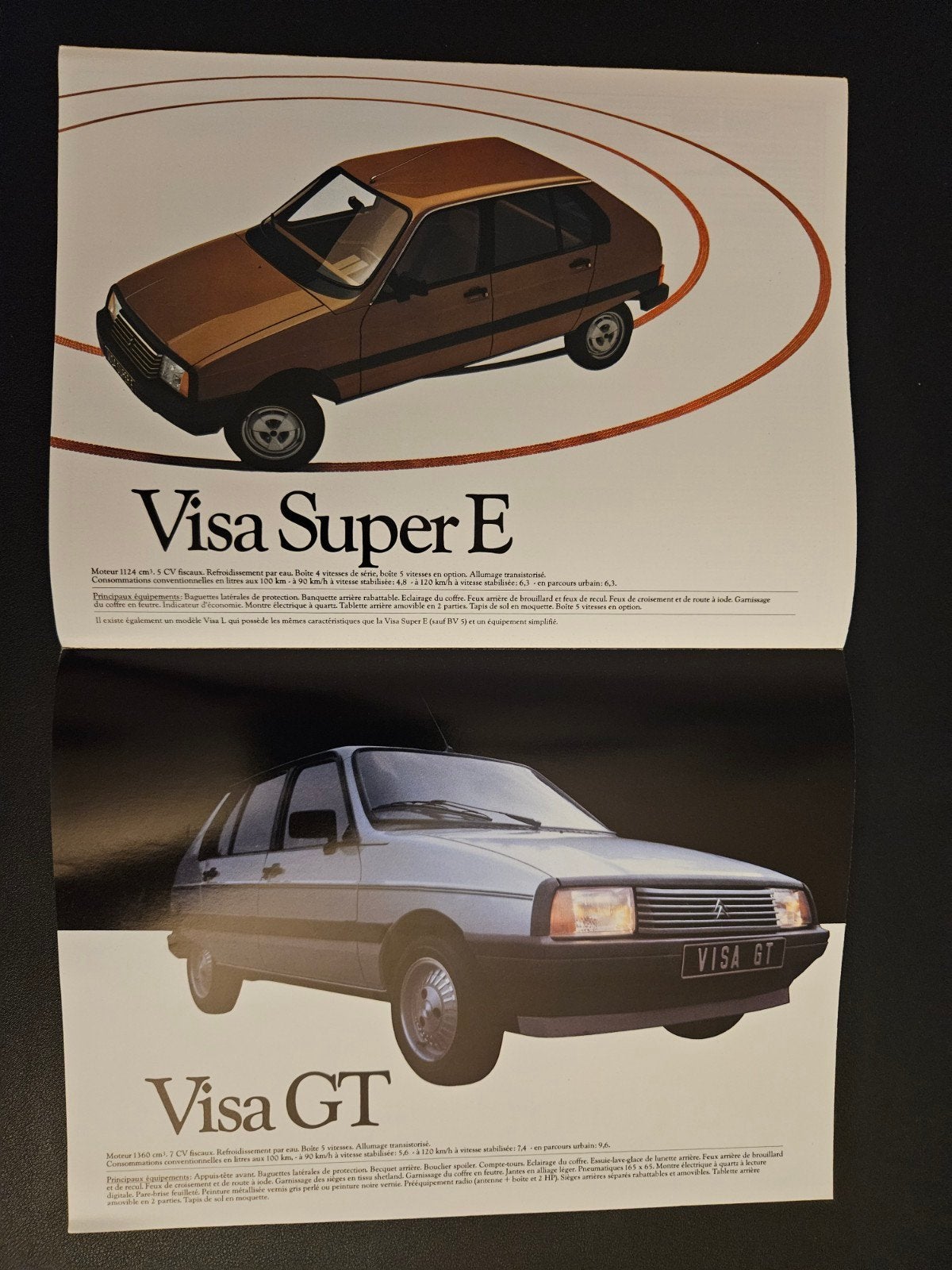 Brochure Citroën Visa 1983 Frankrijk, Verzenden, Zo goed als nieuw, Citroën