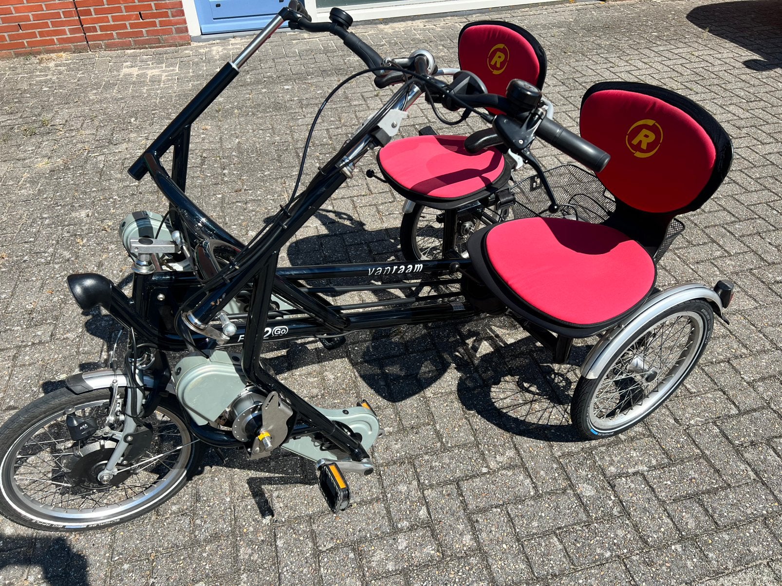 van Raam Fun2go duo-fiets, Ophalen, Gebruikt