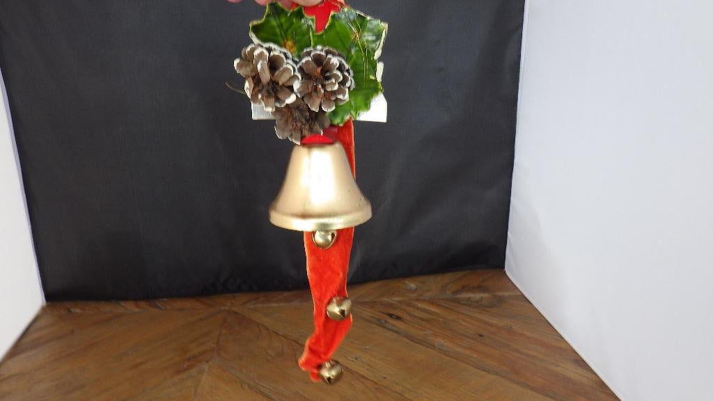 mooie kersthanger met belletjes, Diversen, Kerst, Ophalen of Verzenden, Gebruikt