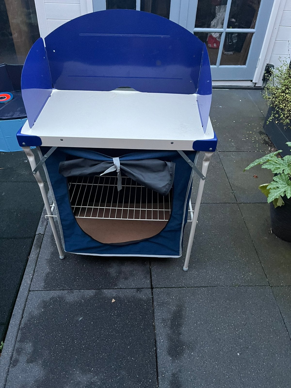 Camping keuken kasje, Ophalen, Zo goed als nieuw, Campingkast