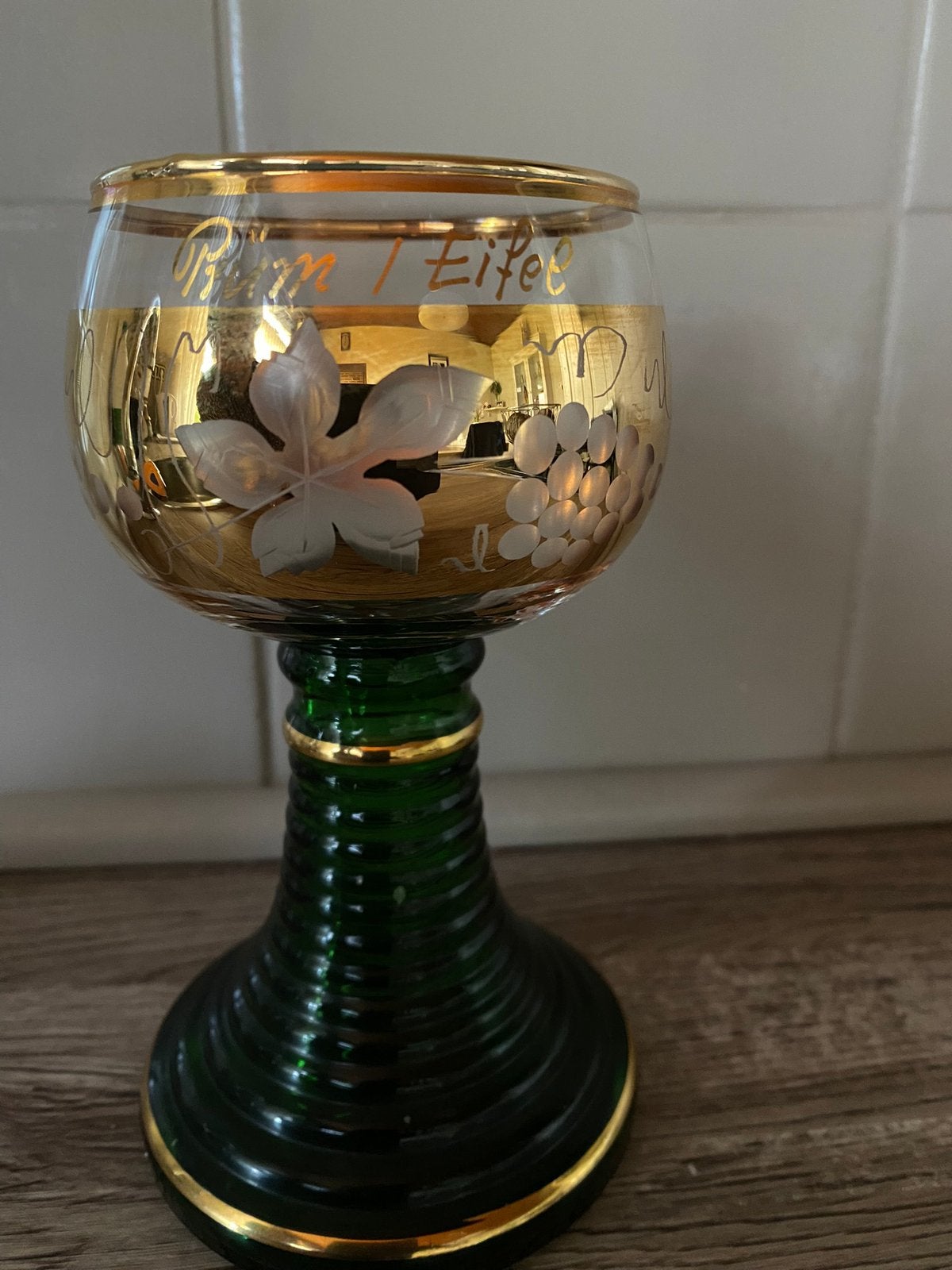 Wijnglas, Ophalen of Verzenden, Zo goed als nieuw, Overige typen