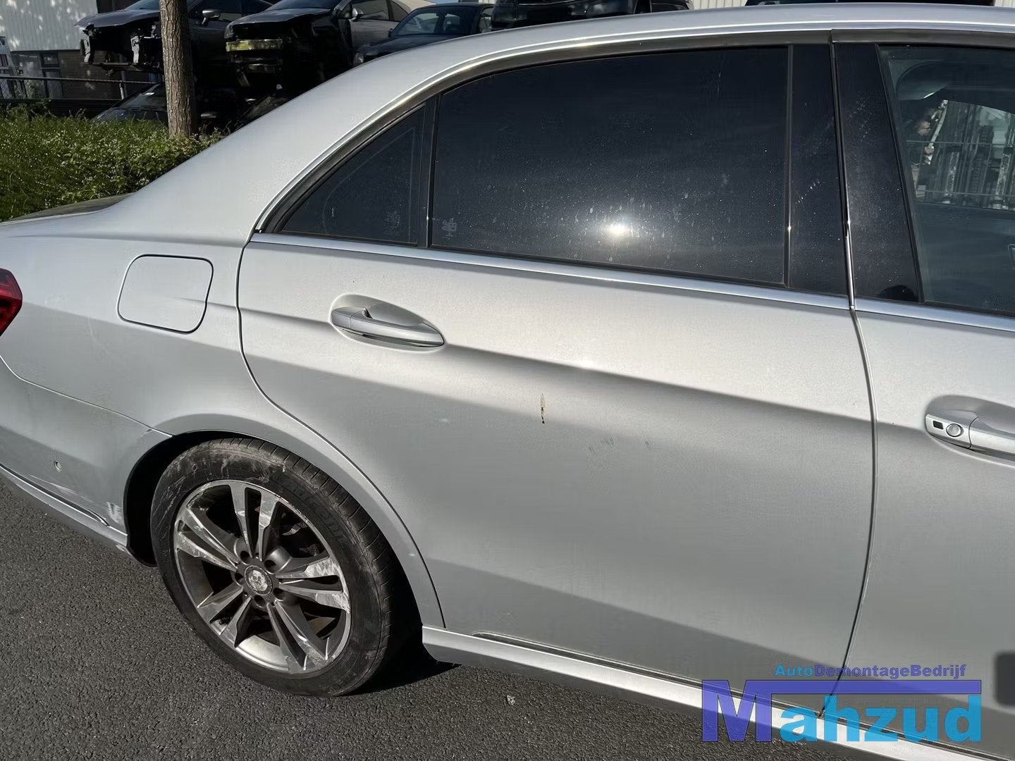 Mercedes W212 E KLASSE zilver 775 rechts achter deur 2013-20, Gebruikt, Mercedes-Benz AG, Deur, Mercedes-Benz