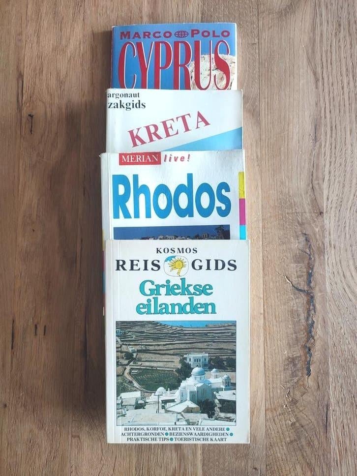 Reisgidsen Griekenland Cyprus Kreta Rhodos Griekse eilanden, Gelezen, Diverse, Europa, Ophalen of Verzenden