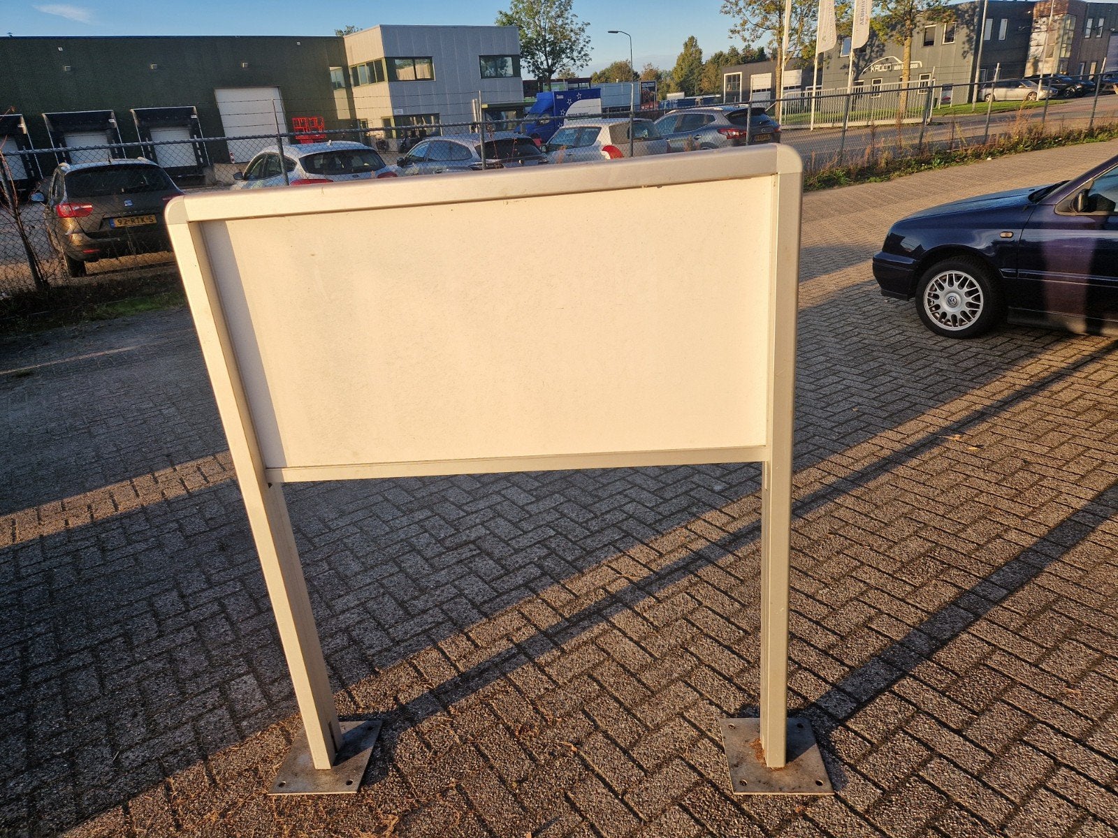 reclame bord, Ophalen, Gebruikt, Velg(en), 17 inch