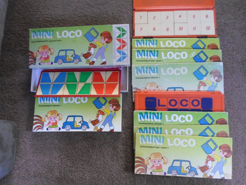 Loco.     Mini.    3   x     setje., Ophalen of Verzenden, Zo goed als nieuw, Taal en Lezen