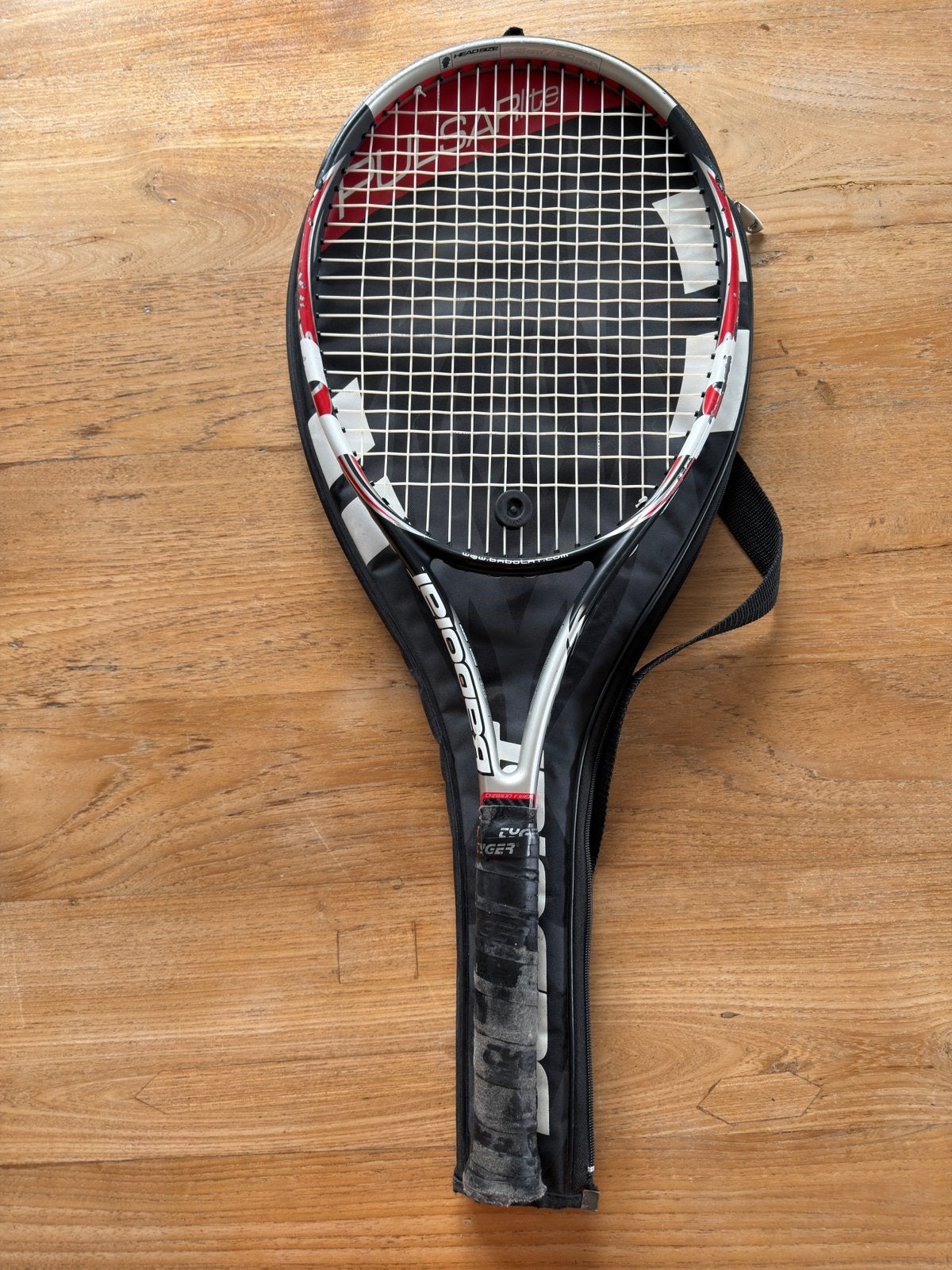 Tennisracket Babolat PulsarLite, L4, Ophalen of Verzenden, Zo goed als nieuw, Racket