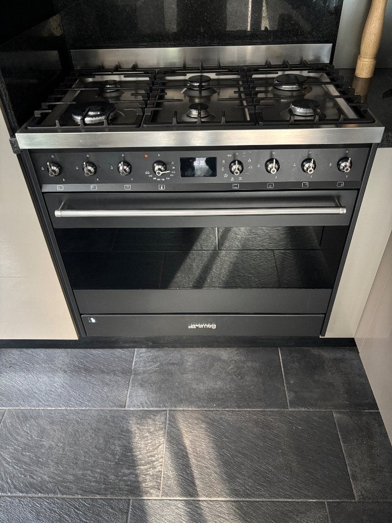 Gasfornuis met oven Smeg, Witgoed en Apparatuur, Fornuizen, Ophalen, Gebruikt, Minder dan 85 cm, 60 cm of meer