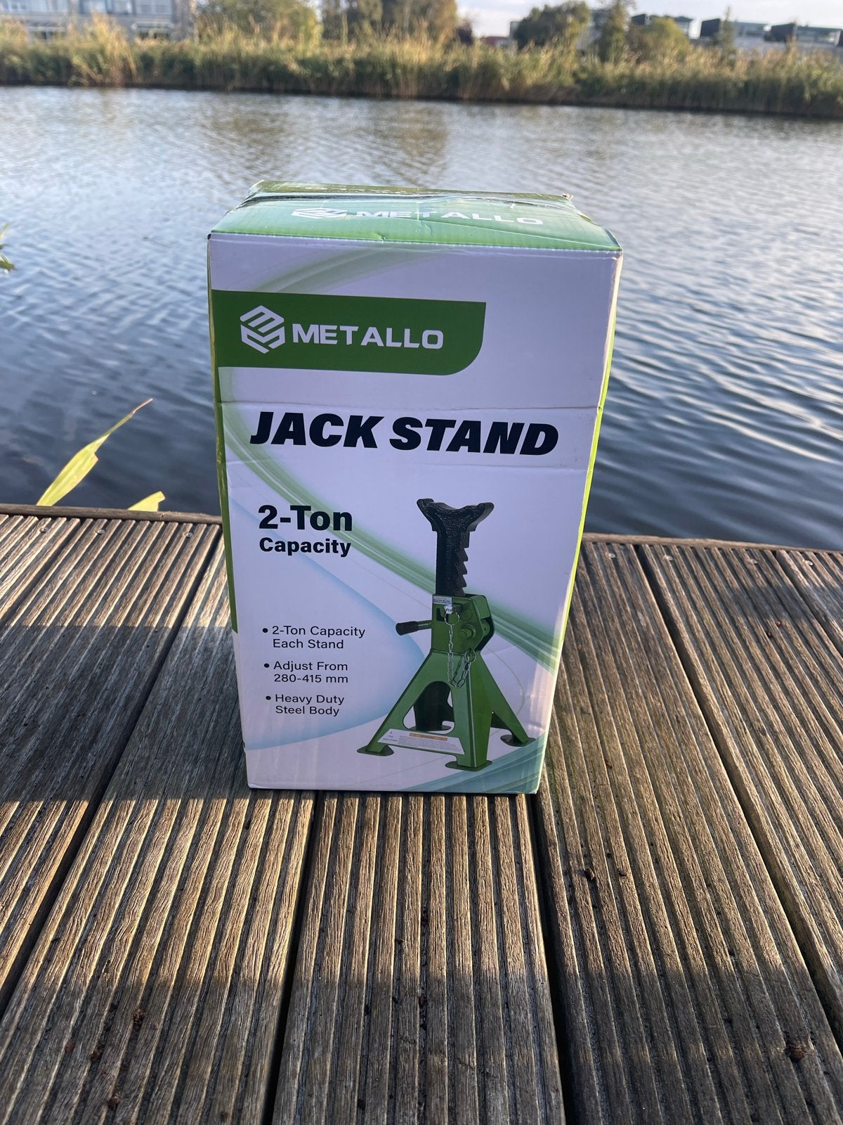 Metallo Jack Stand - 2 Ton - NIEUW, Auto diversen, Ophalen of Verzenden, Nieuw, Manueel