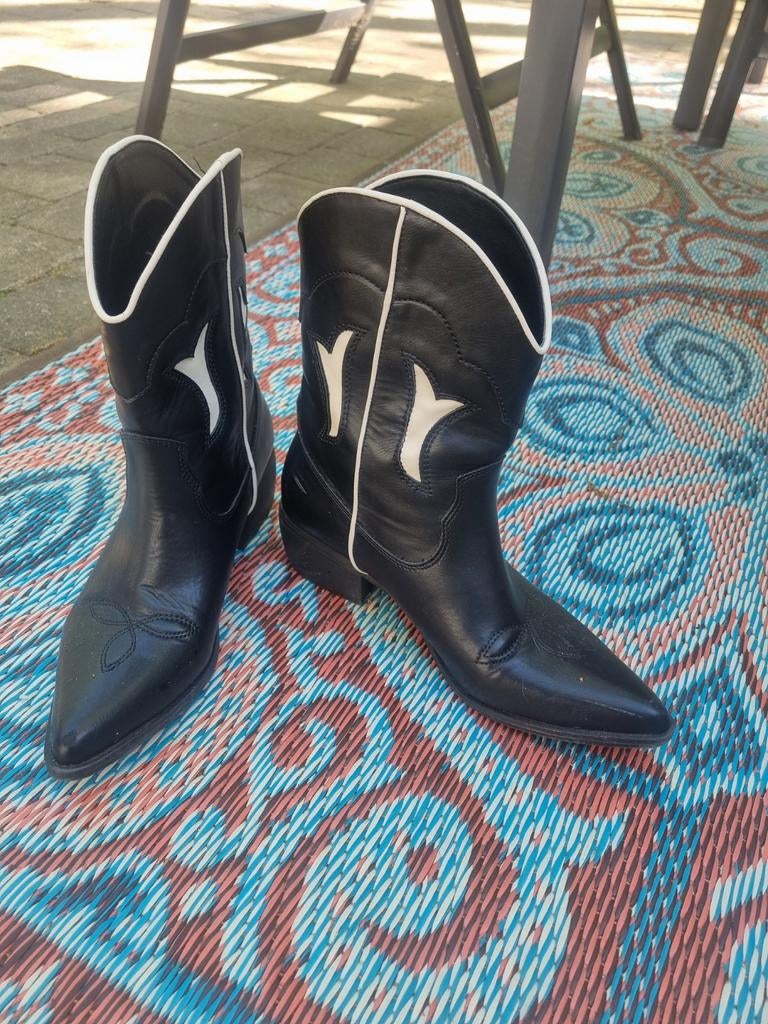 Cowboy enkel laarsjes mt 40, Ophalen of Verzenden, Nieuw, Zwart