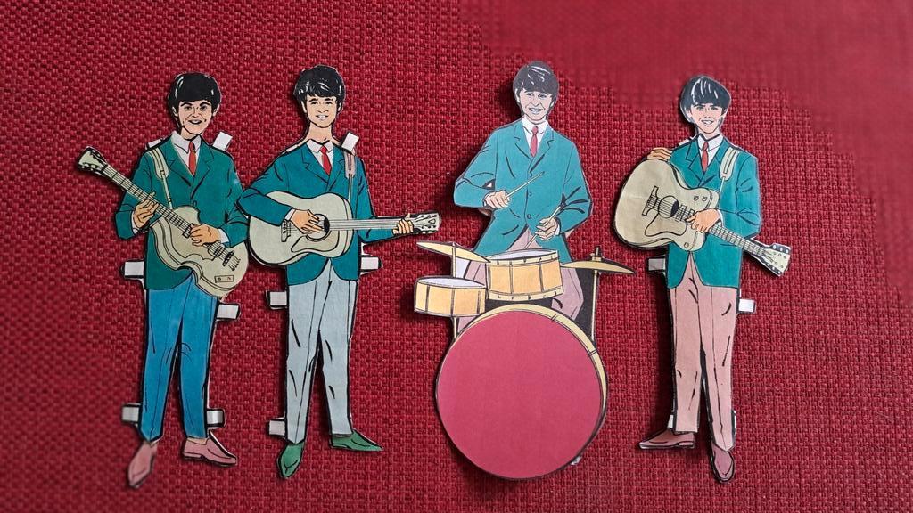 Zweedse papieren "aankleed" Beatles, Ophalen of Verzenden