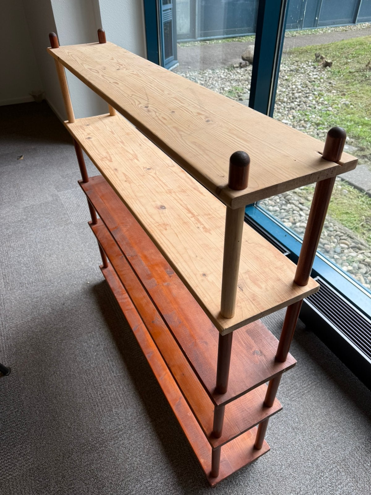 Vintage stokkenkast, Ophalen, Gebruikt, 25 tot 50 cm, Minder dan 150 cm