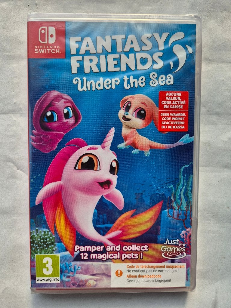 FANTASY FRIENDS under the sea NEW code, Gebruikt, 1 speler, Racen en Vliegen, Ophalen of Verzenden