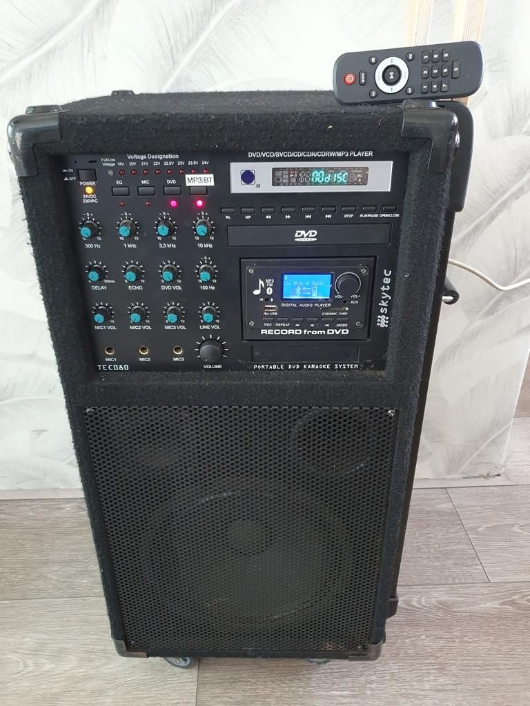 Skytec Tec080, Audio, Tv en Foto, Karaoke-apparatuur, Complete set, Ophalen