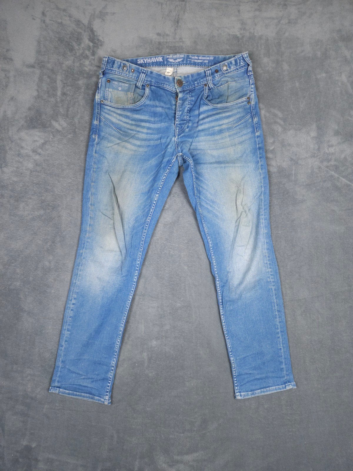 Pme Legend Broek Skyhawk W33 L32 Slim Regular Fit Blauw., ., ., W33 - W34 (confectie 48/50), Pme Legend