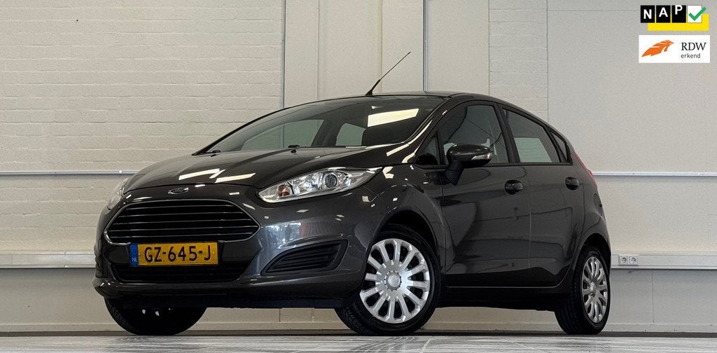 Ford Fiesta 1.0i Style Distributieriem is vv Airco 2e Eigena, Stof, 525 kg, 23 km/l, Origineel Nederlands