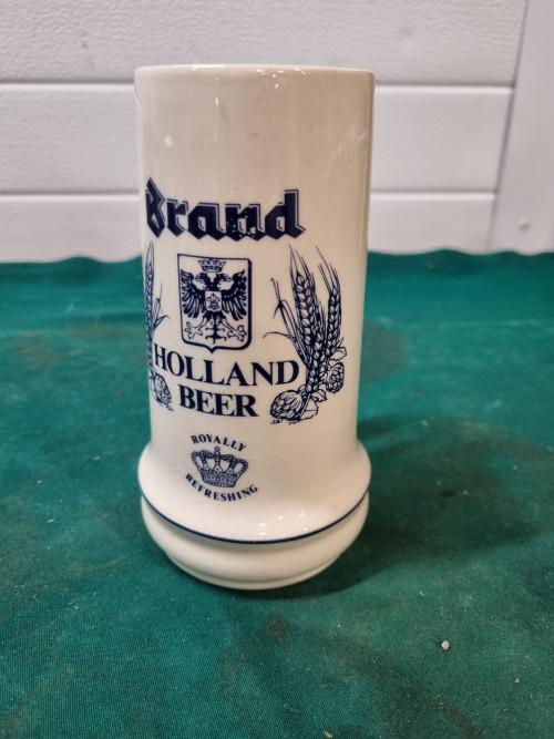 bierpul brand aardewerk vintage, Verzamelen, Glas en Borrelglaasjes, Ophalen of Verzenden, 'T Olde Gre-j, Info@toldegrej.nl, Endepoelstraat 20f Didam