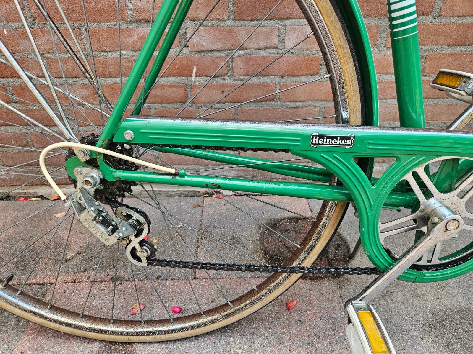 Originele Doniselli Heineken reclamefiets - jaren 80, Ophalen, Gebruikt, Overige typen, Heineken