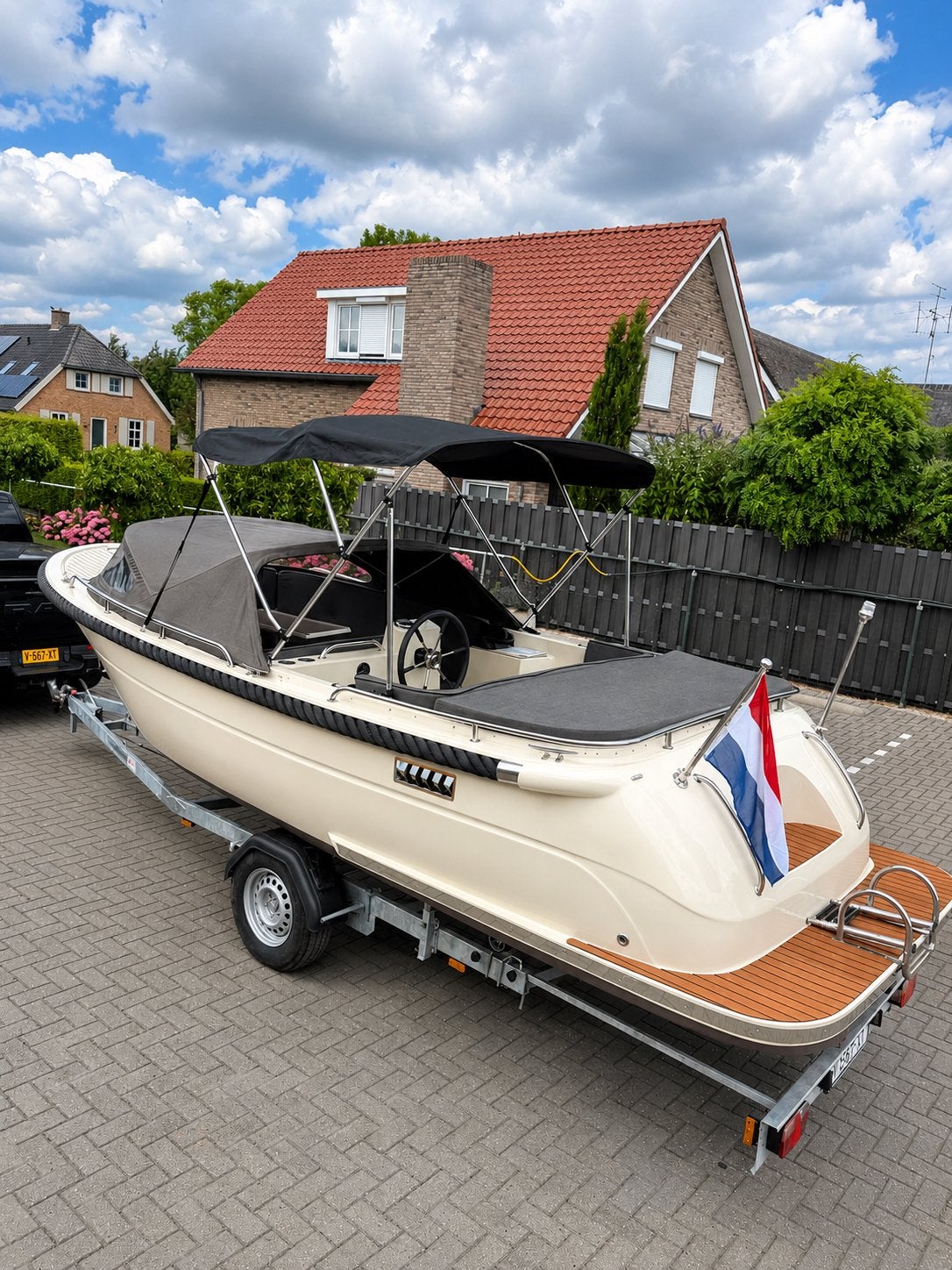 Primeur 610 Honda 50pk 4takt luxe opties! ( 2017 nieuwstaat!
