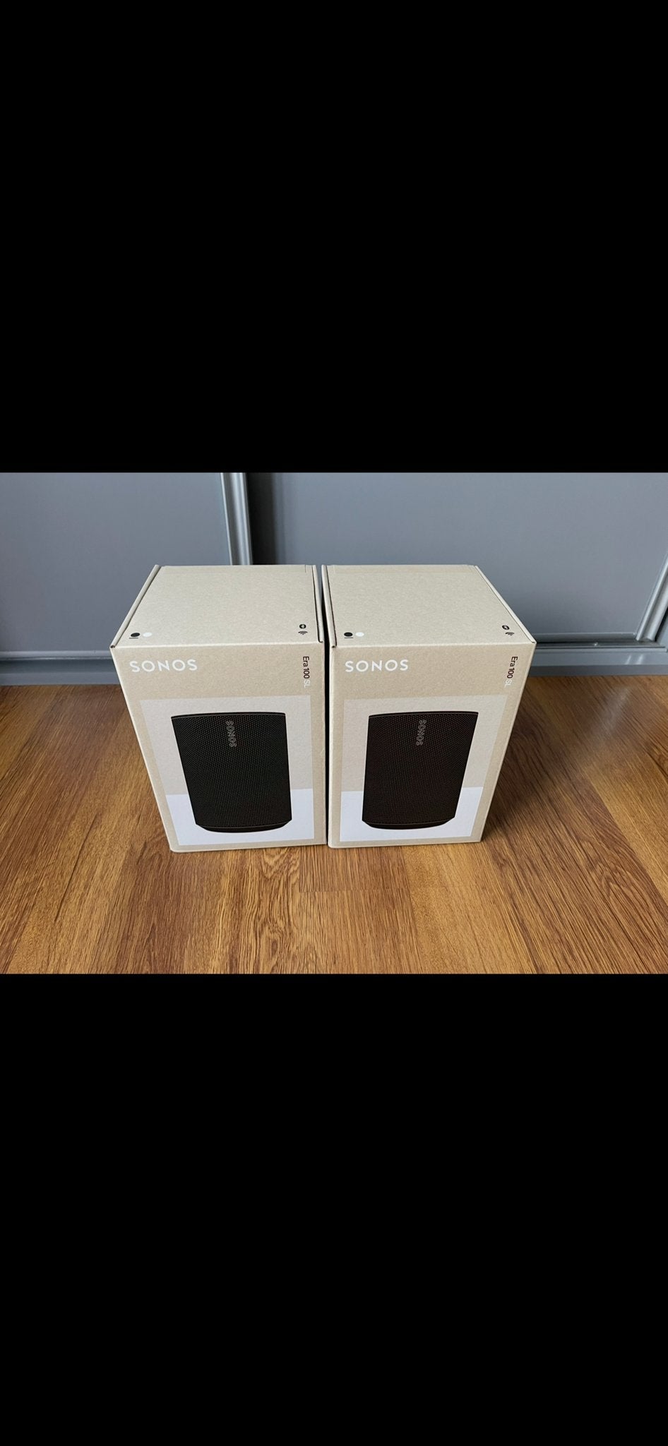 2x Sonos Era 100 SL Zwart - Nieuw met 2 jaar garantie