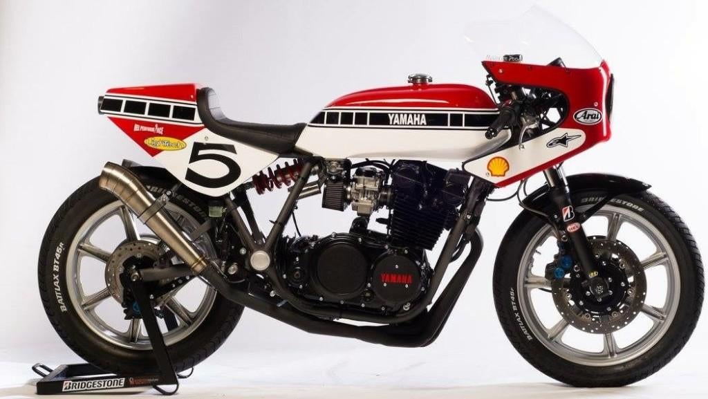 Yamaha XS850 classic racer, caferacer, Cardan-aandrijving, Gebruikt, 3 cilinders, 850 cc