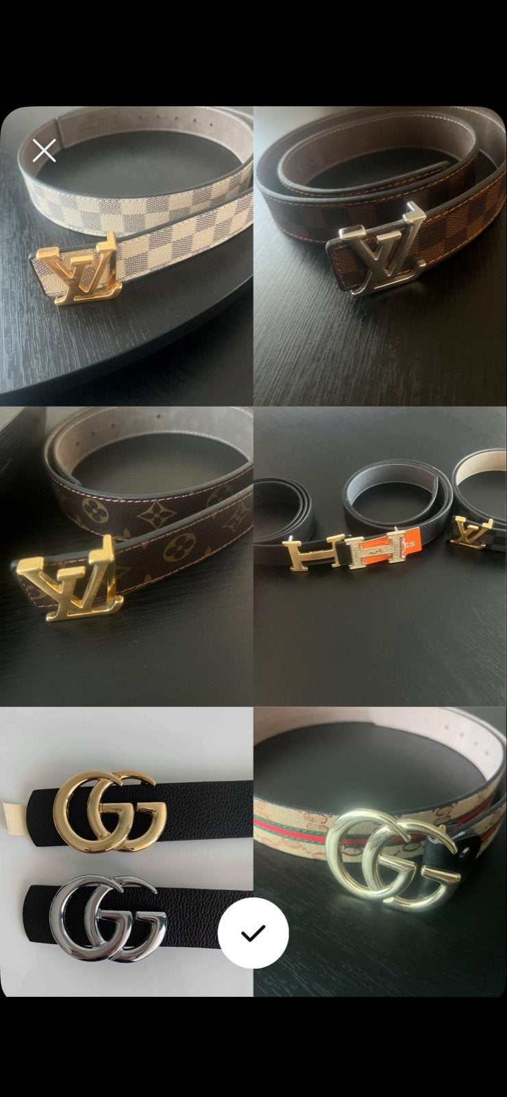 Designer Riemen: Louis Vuitton, Gucci, Dior, Hermes, Kleding | Dames, Riemen en Ceinturen, Echt leder, 90 tot 100 cm, Heupriem