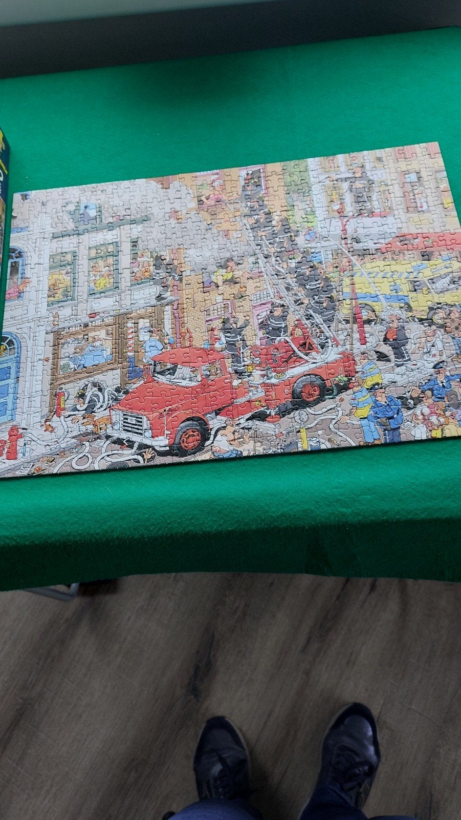 Jan van Haasteren puzzle Brandmeester € 5.00, Ophalen, 500 t/m 1500 stukjes, Zo goed als nieuw