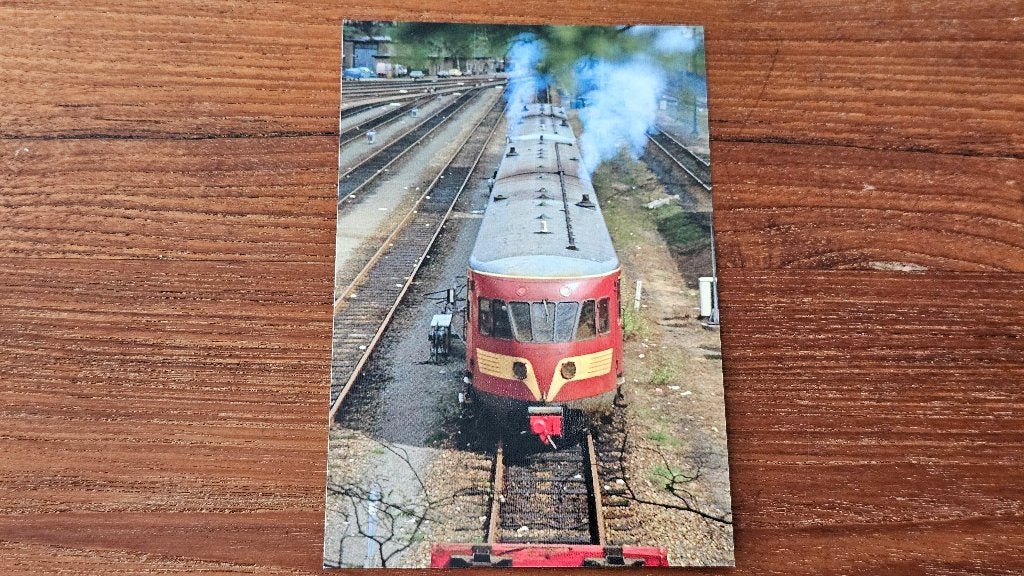 Foto TREIN NS Nederlandse Spoorwegen Diesel DE2 Plan X, Verzamelen, Spoorwegen en Tramwegen, Verzenden, Gebruikt, Trein, Overige typen