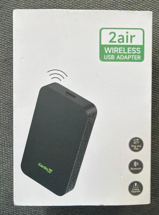2air Wireless USB Adapter - CarPlay/Android Auto, Ophalen of Verzenden, Zo goed als nieuw