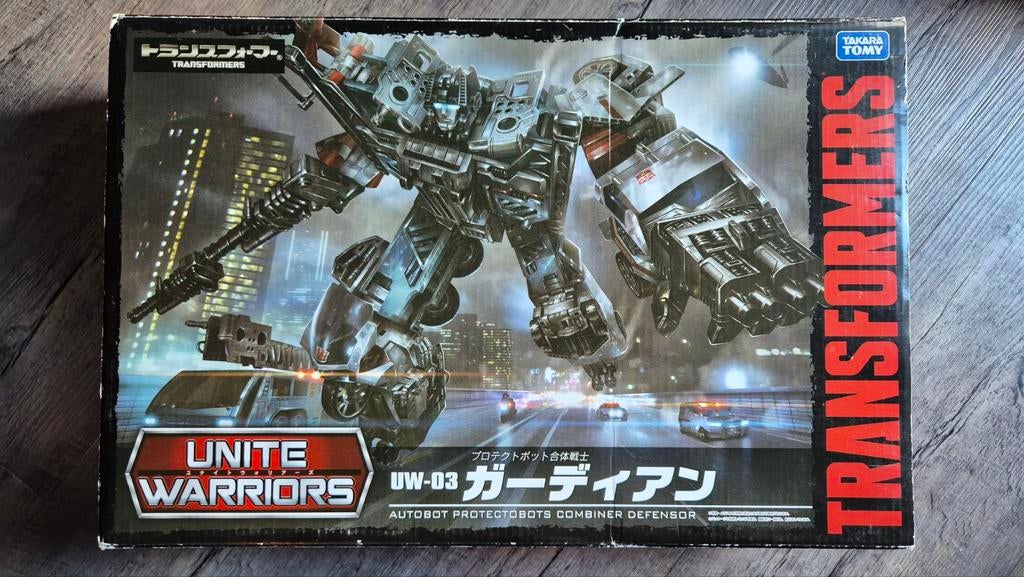 Transformers Unite Warriors UW-03 Protectobots Defensor, Verzamelen, Transformers, Overige generaties, Verzenden, Zo goed als nieuw
