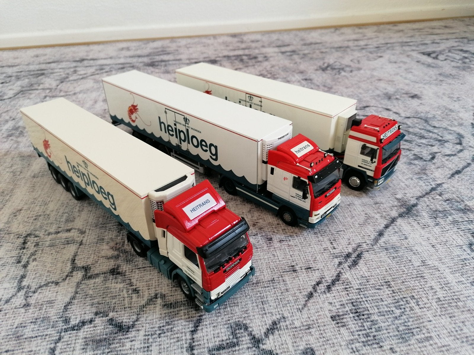 Wsi Tekno setje heiploeg heitrans Volvo Scania, Ophalen of Verzenden, Nieuw, Bus of Vrachtwagen, Wsi