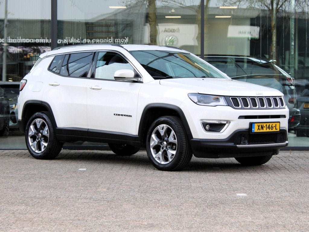 Jeep Compass 1.4 MultiAir Limited 4x4 Automaat | Navi / Lede, Auto's, Jeep, Automaat, 450 kg, Gebruikt, 4 cilinders
