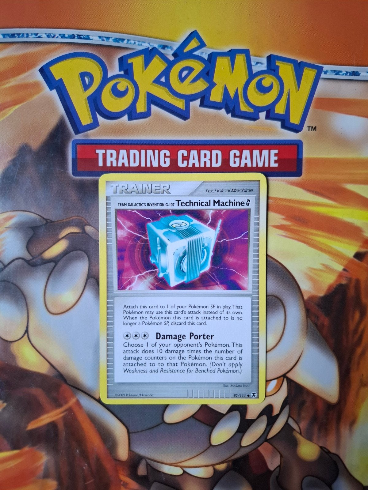 Technical machine G 95/111 Platinum Rising Rivals pokemon, Ophalen of Verzenden, Zo goed als nieuw, Losse kaart