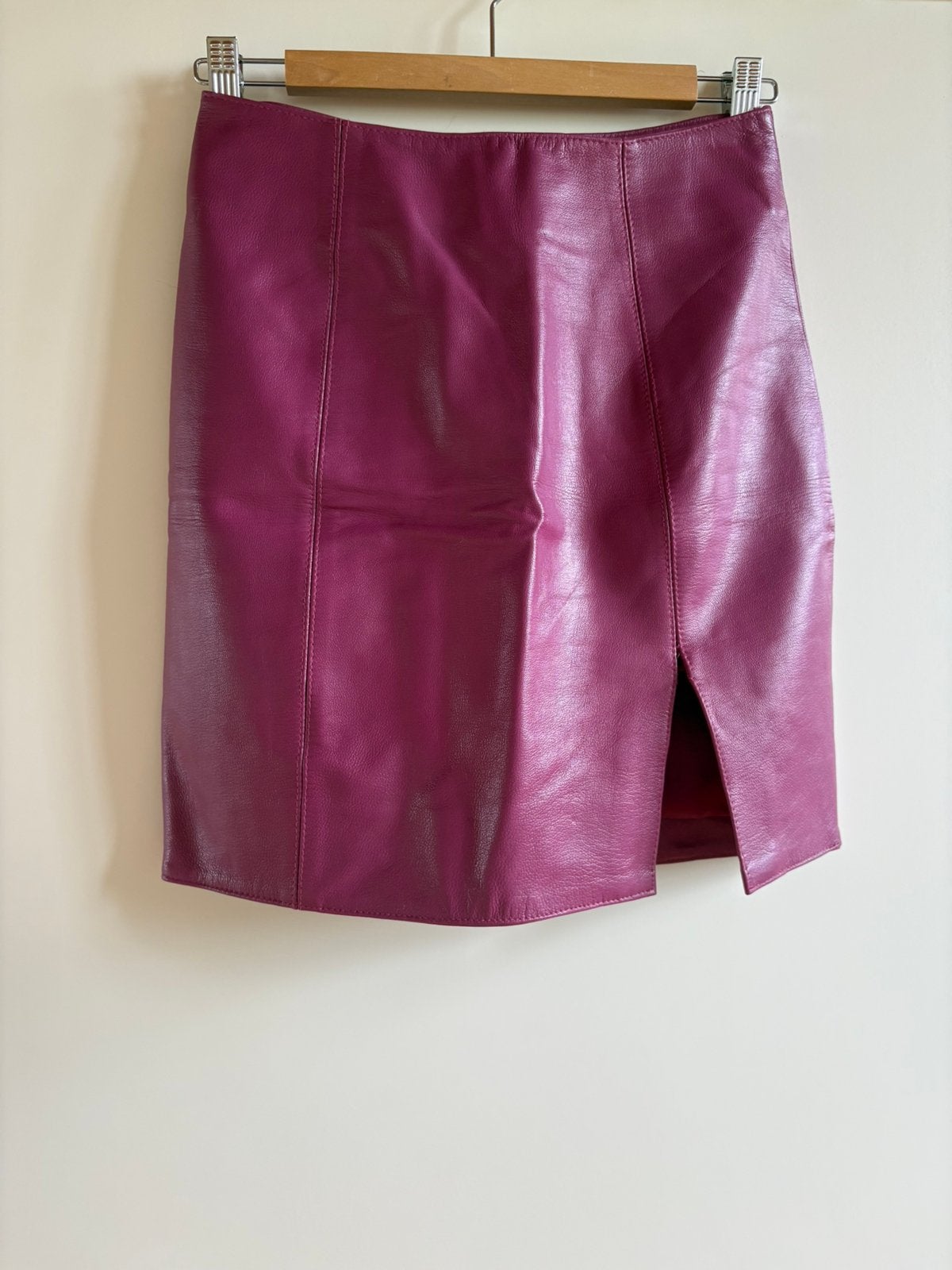 Nieuw echt leren fuchsia rokje, Kleding | Dames, Nieuw, Ophalen of Verzenden, Roze, Maat 34 (XS) of kleiner