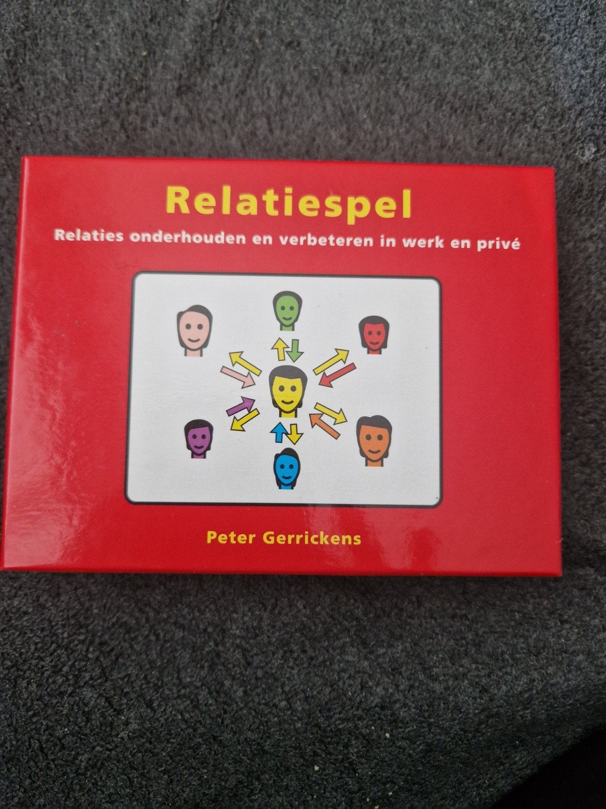 Relatiespel: Verbeter je relaties in werk en privé, Vijf spelers of meer, Ophalen of Verzenden, Zo goed als nieuw, Peter Gerrickens
