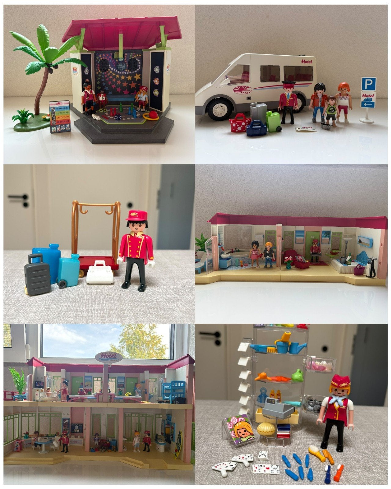 Playmobil Hotel Combideal, Gebruikt, Gebouw, Complete set, Ophalen of Verzenden