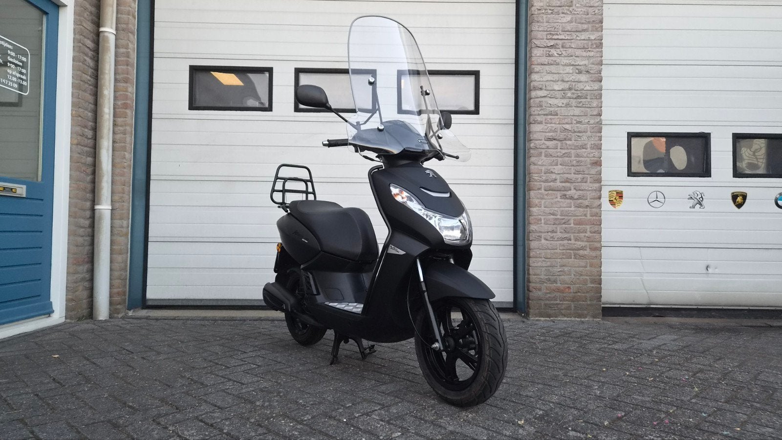 Peugeot Kisbee / black edition / 2022 / bromscooter, Gebruikt, Overige modellen, ., Maximaal 45 km/u