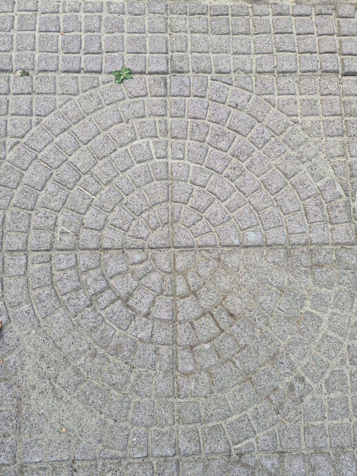Betontegels met blokjes motief 40x40x4 cm - Circa 75 stuks, Ophalen