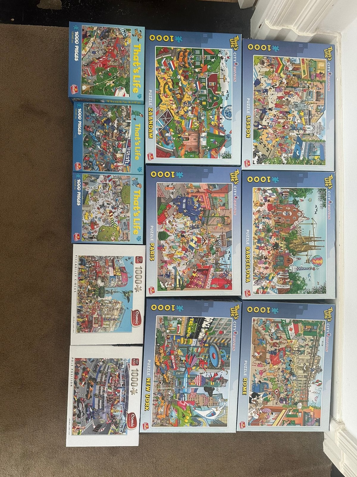 Puzzles, Ophalen of Verzenden, Zo goed als nieuw