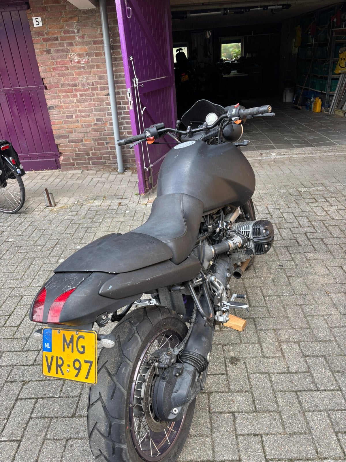 Bmw r 1150 r custom, Ophalen, Gebruikt