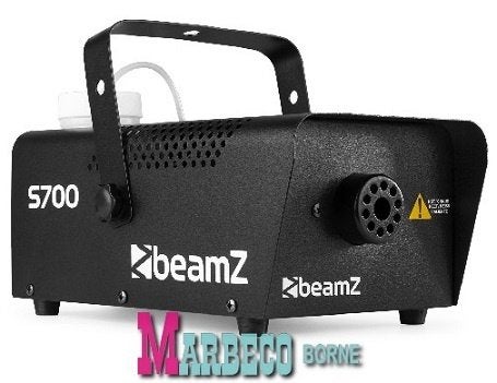 Rookmachine incl. afstandsbediening + Rookvloeistof S700, Rookmachine, Nieuw, Info@marbeco.nl, BeamZ