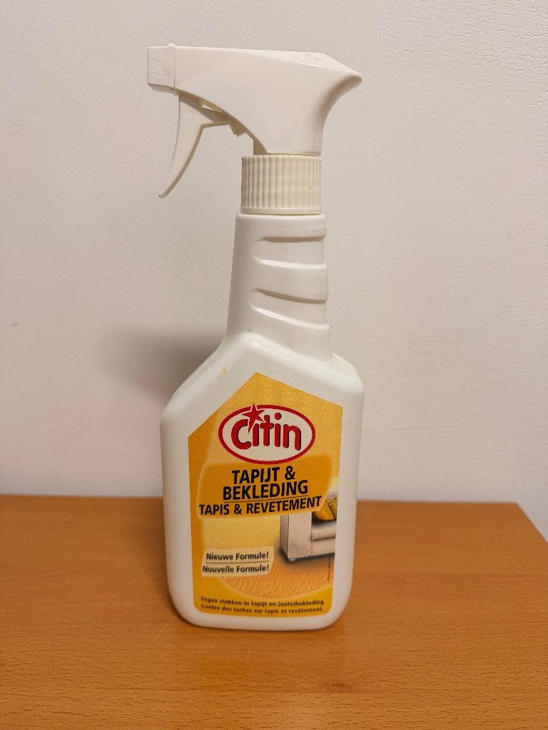Citin tapijt&bekleding reiniger, Ophalen of Verzenden, Schoonmaakmiddel
