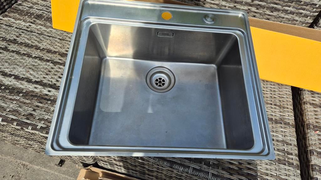 Franke MRX 210-50 TL Roestvrij staal spoelbak, Ophalen, Nieuw, 25 tot 50 cm, Minder dan 100 cm