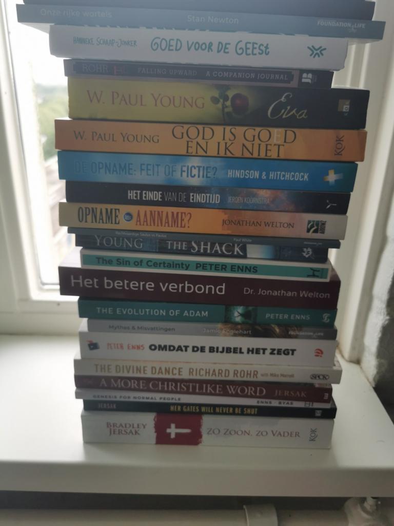 Collectie Christelijke Boeken - Diverse Auteurs, Boeken, Verzenden, Gelezen, W. Paul Young, Peter Enns, Jonathan Welton, Richard Rohr