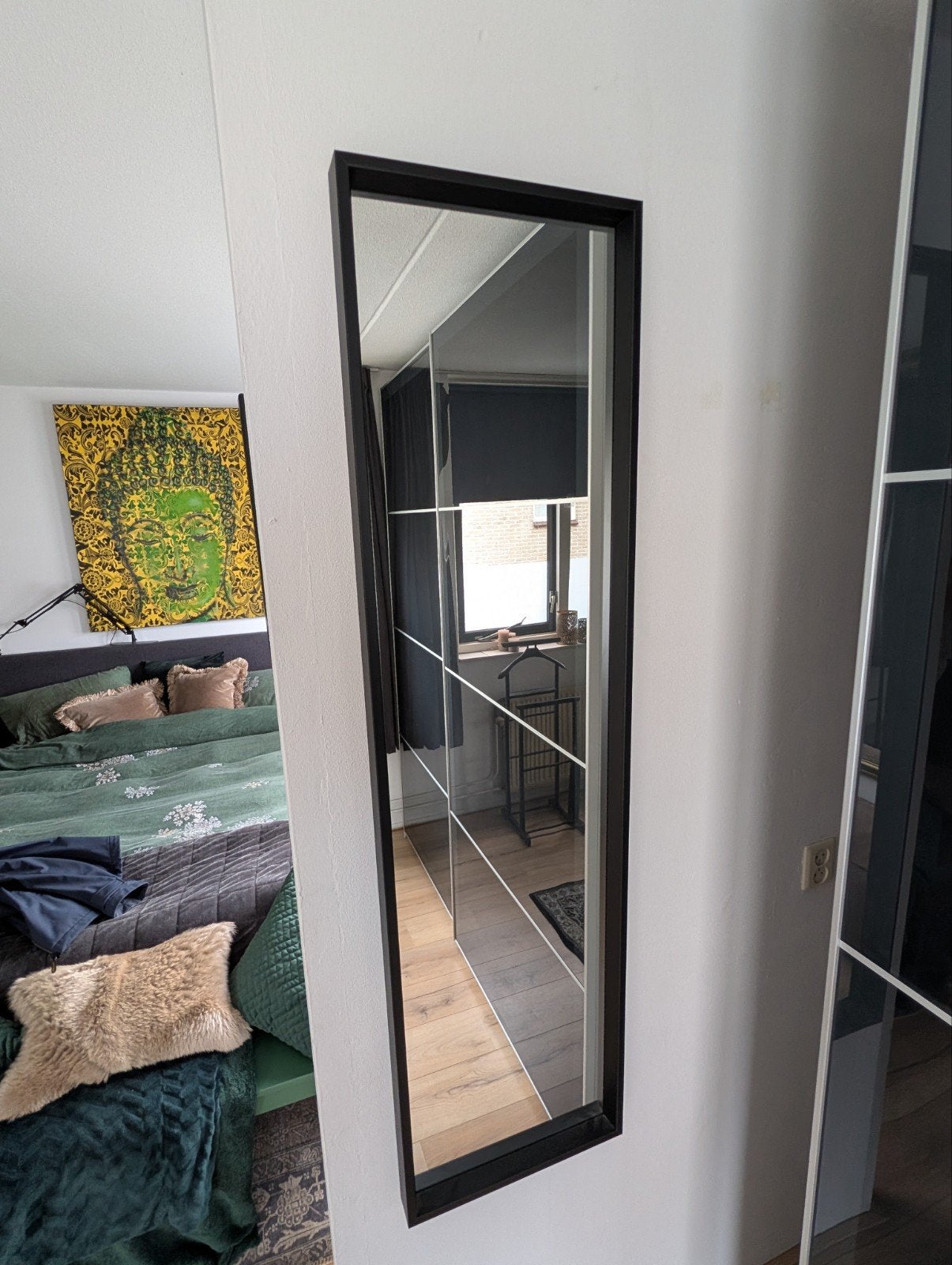 Mooie passpiegel 150x40 cm, Huis en Inrichting, Woonaccessoires | Spiegels, Ophalen
