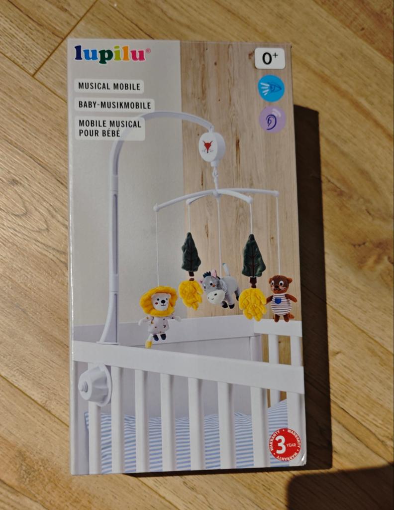 Lupilu mobiel voor babybedje, Ophalen of Verzenden, Zo goed als nieuw, Mobiel