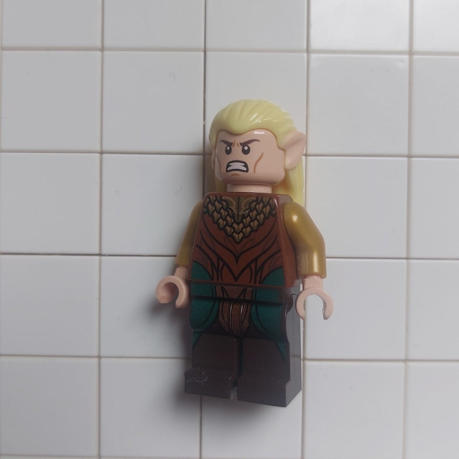 LEGO Lord of the Rings Minifig - Legolas Greenleaf - lor035, Ophalen of Verzenden, Zo goed als nieuw