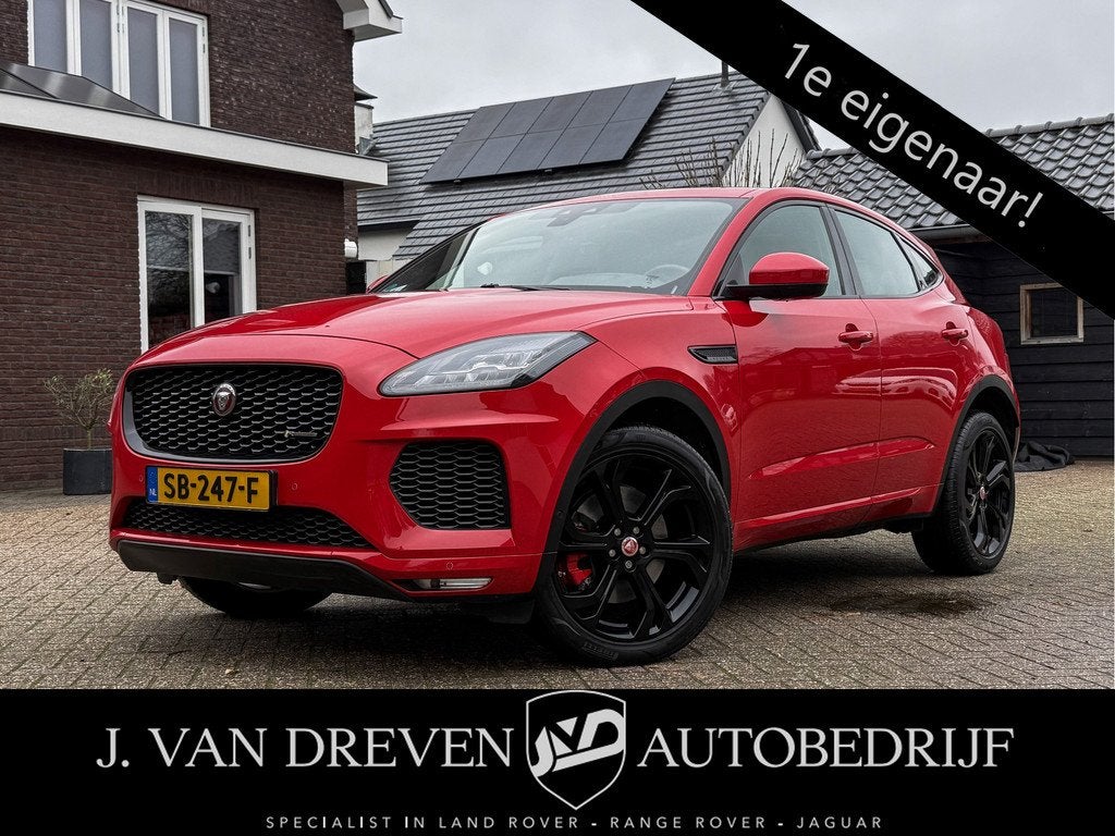 Jaguar E-Pace 2.0 P250 AWD First Edition Black Pack - Eerste, 249 pk, Euro 6, 4 cilinders, Bedrijf